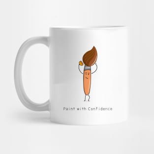 funny paintbrush Mug